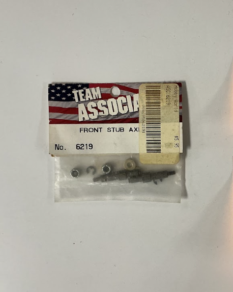 ASC6219 RC10 FRONT STUB AXLES