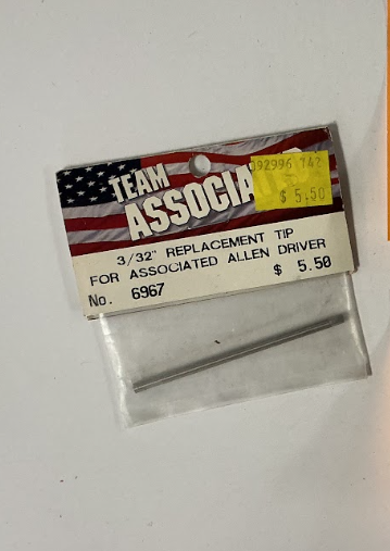 ASC6967 3/32" REPLACEMENT TIP FOR ASSOCIATED ALLEN DRIVER