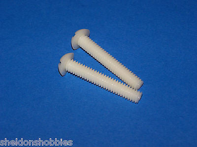 PRATHER NYON ROUND HEAD BOLTS 1.5" X 1/4 X 20 (2 PCS) #PRA4040