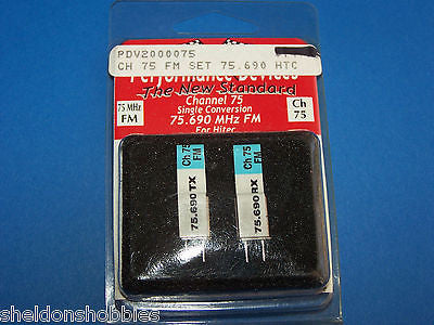 PERFORMANCE (HITEC) 75.690 MHz FM SINGLE CONVERSION CH-75 #PDV200-075