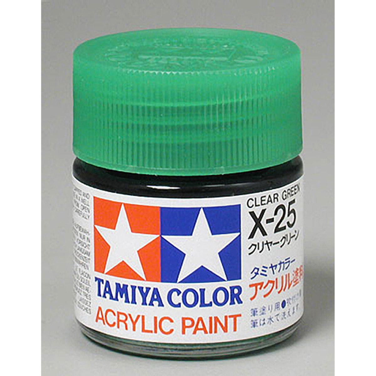 Acrylic X25 Gloss Clear Green - TAM81025
