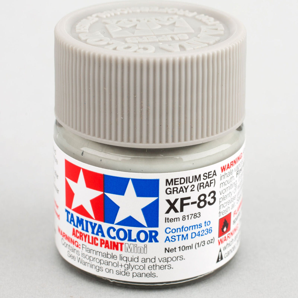 Acrylic Mini XF-83 Med Sea Gray 2 RAF 10ml Bottle - TAM81783