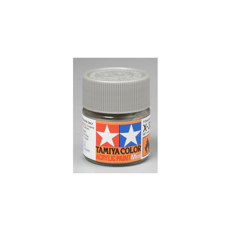 Acrylic Mini X-32 Titanium Silver 1/3 oz (TAMR1532)
