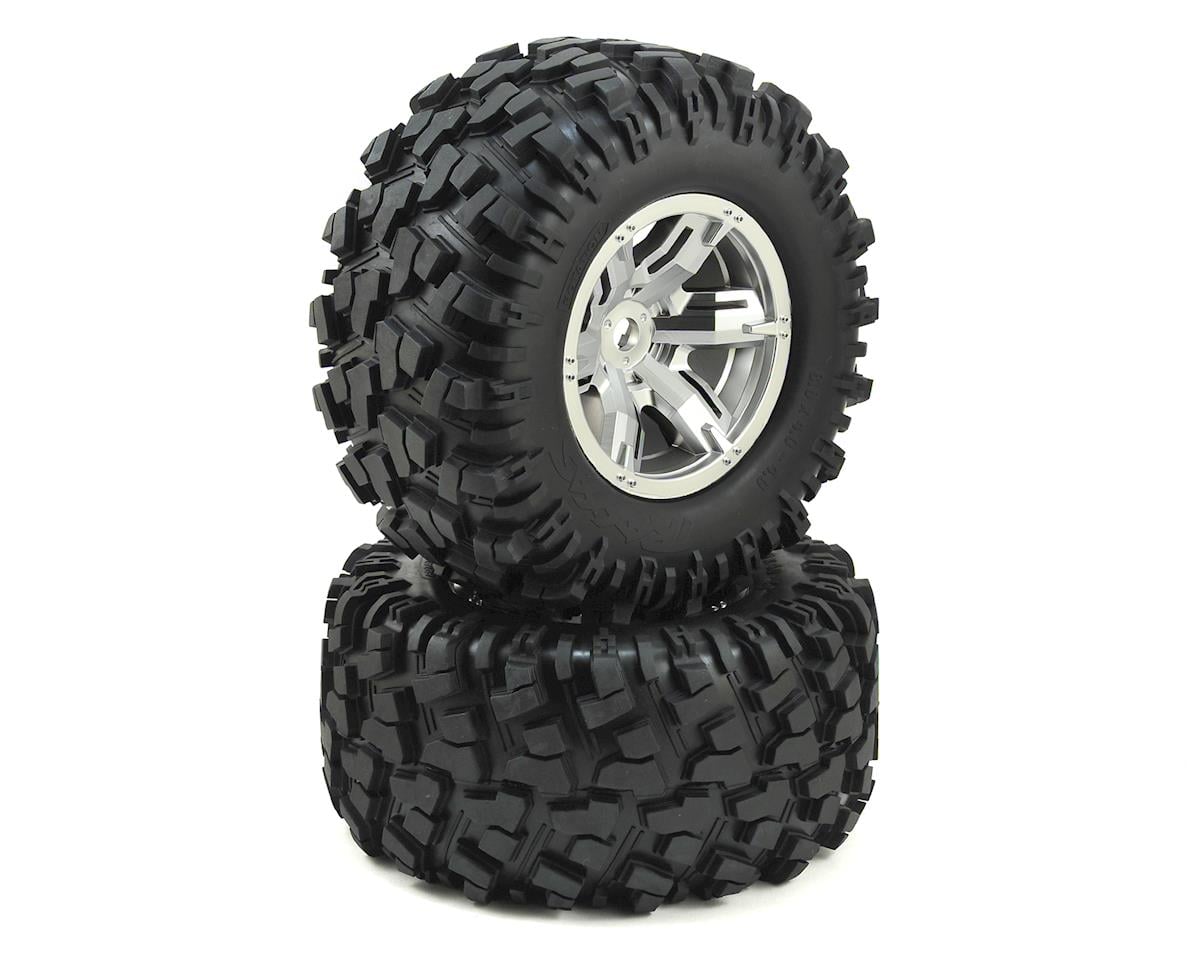 T&W X-Maxx Stn Chrm/Maxx Tire - 7772R