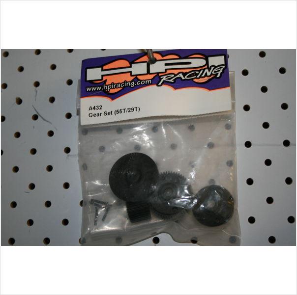 HPI RACING A432 GEAR SET (55T/29T)