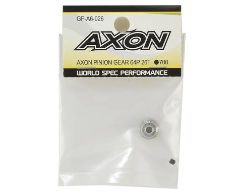Axon 64P Aluminum Pinion Gear (26T) - AXOGP-A6-026