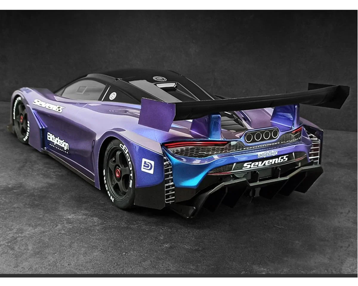 Bittydesign Seven65 1/7 GT Supercar Body (Clear) (Arrma Infraction/Limitless) - BDYGT7-S65o