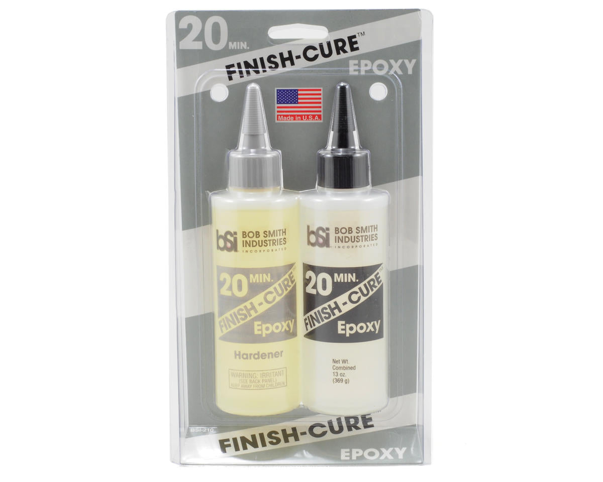 Bob Smith - FINISH-CURE 20 Minute Epoxy (13oz)