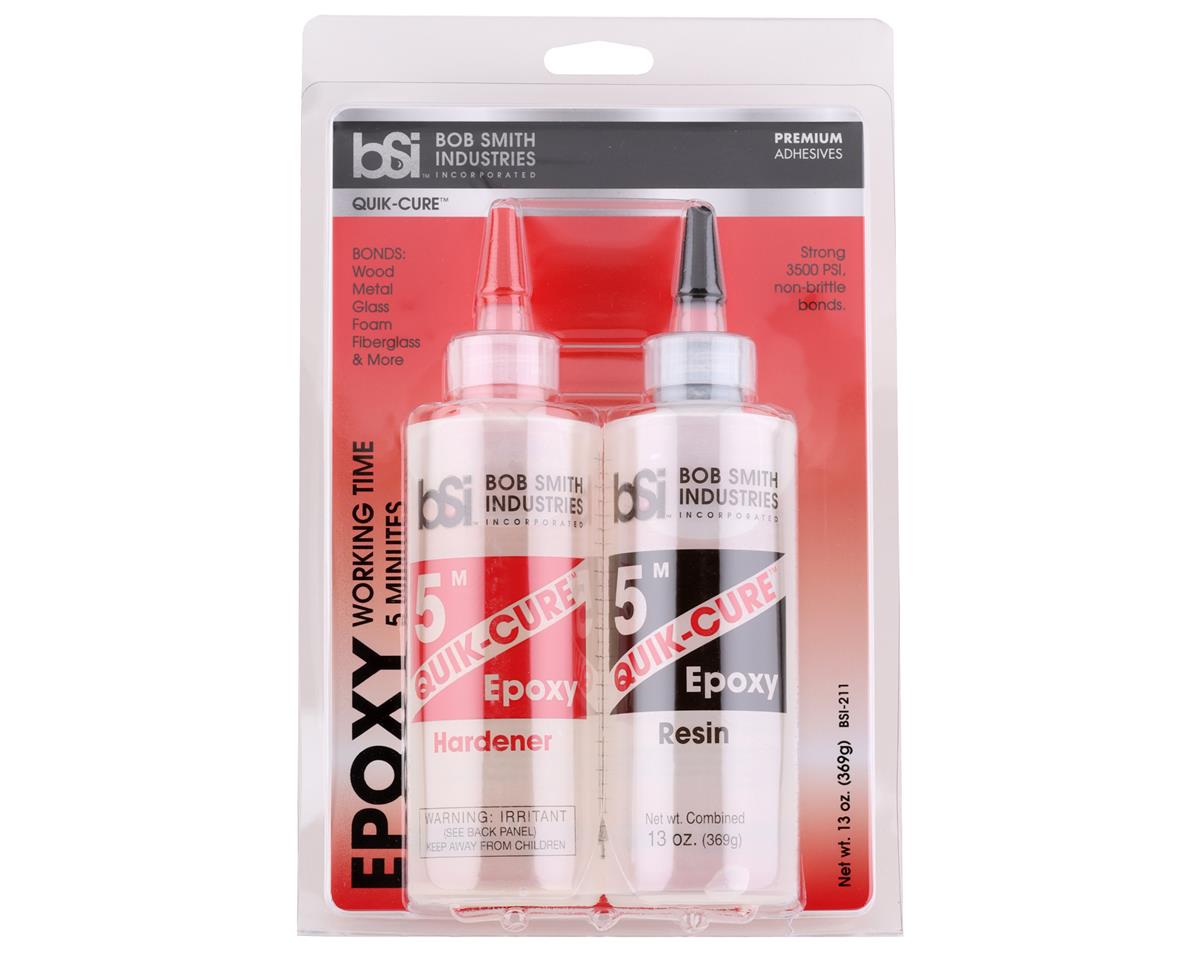 Bob Smith - Industries QUIK-CURE 5 Minute Epoxy (13oz)
