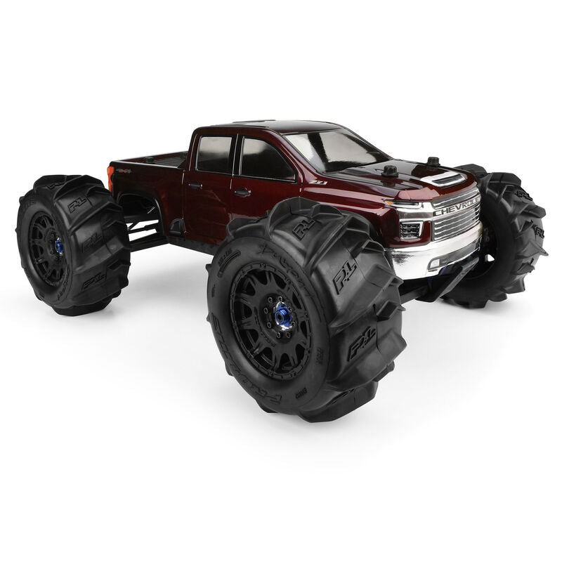 1/8 2021 Chevy Silverado 2500 HD Clear Body: E-REVO 2.0 & MAXX