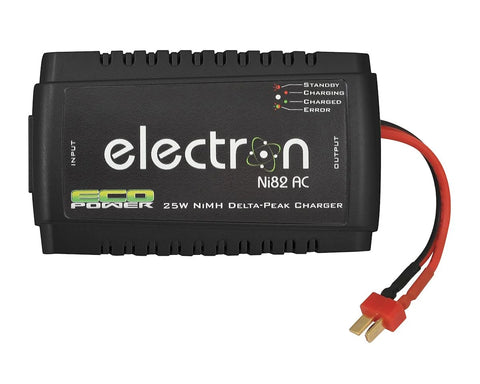 EcoPower "Electron Ni82 AC" NiMH/NiCd Battery Charger (1-8 Cells/2A/25W) - ECP-1003