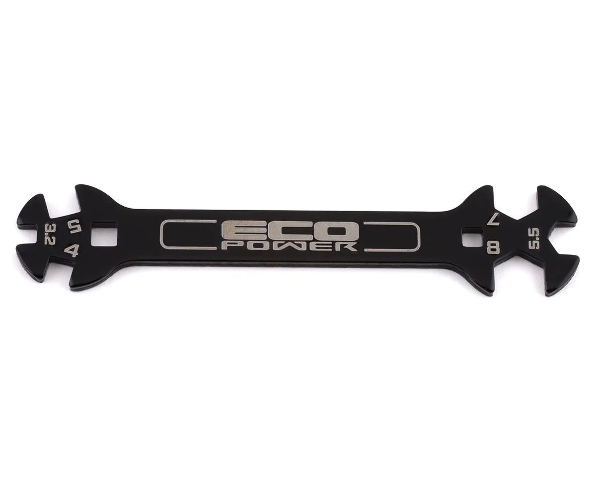EcoPower Steel Turnbuckle Box Wrench (3.2, 4, 5, 5.5, 7 & 8mm) - ECP-3029