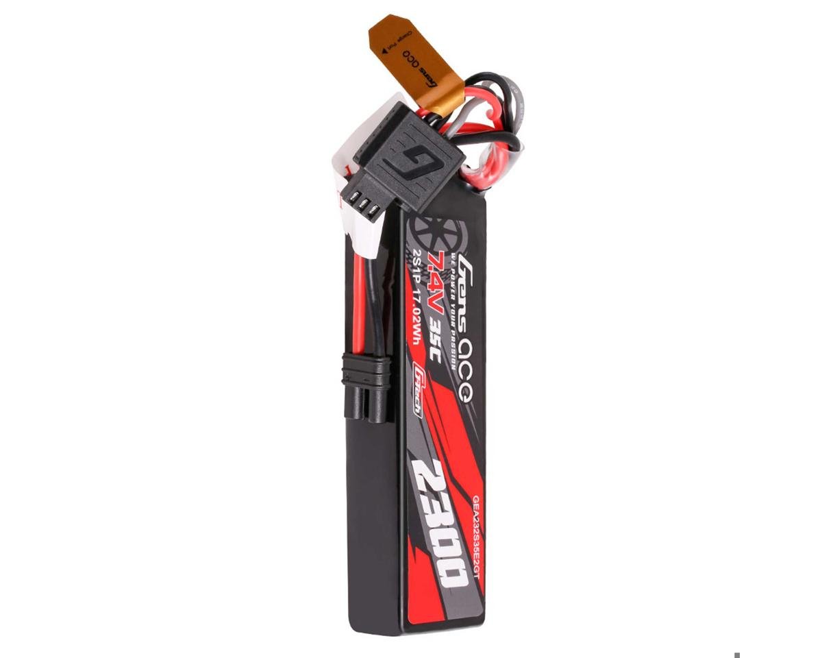 Gens Ace 2S 35C G-Tech Lipo Battery Pack (7.4V/2300mAh) w/iEC2 Connector