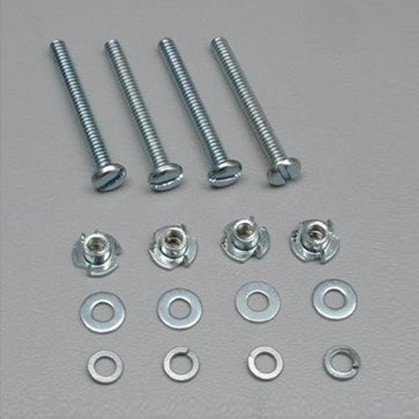 Dubro Mount Bolt/Nuts 6-32 (4) (DUB128)