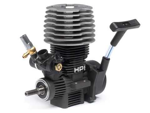 HPI Racing - Nitro Star T3.0 Engine, w/ Pullstart, 6.5mm Rotary Carb, Standard Shaft, Side Exhaust - HPI15107