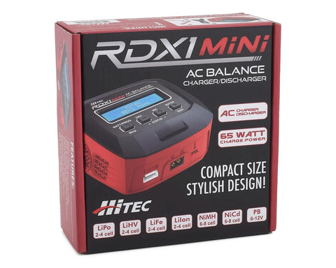 Hitec RDX1 Mini AC Charger (4S/6A/65W) - HRC44295