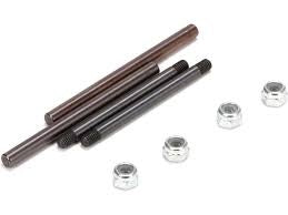 LOSA234035 Rear Hinge Pin Set (4): 22/2.0/T/SCT