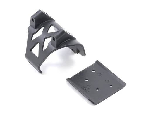 LOSA4132 Motor Guard & Front Bumper: Speed-T
