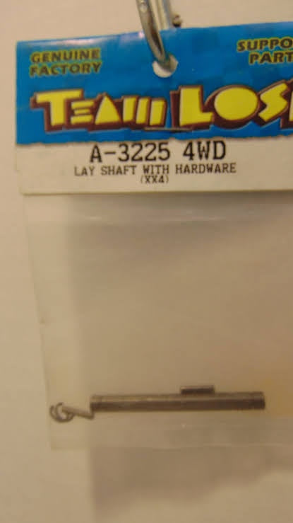 LOSA3225 LAY SHAFT WITH HARDWARE (XX4)