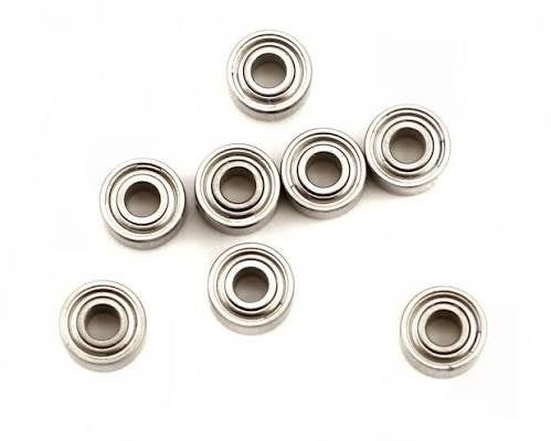 LOSA1528 Wheel & Hub Ball Bearing Set: Micro-T