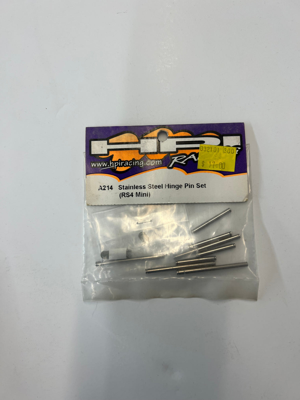 HPI Racing Stainless Steel Hinge Pin Set (RS4 Mini) A214