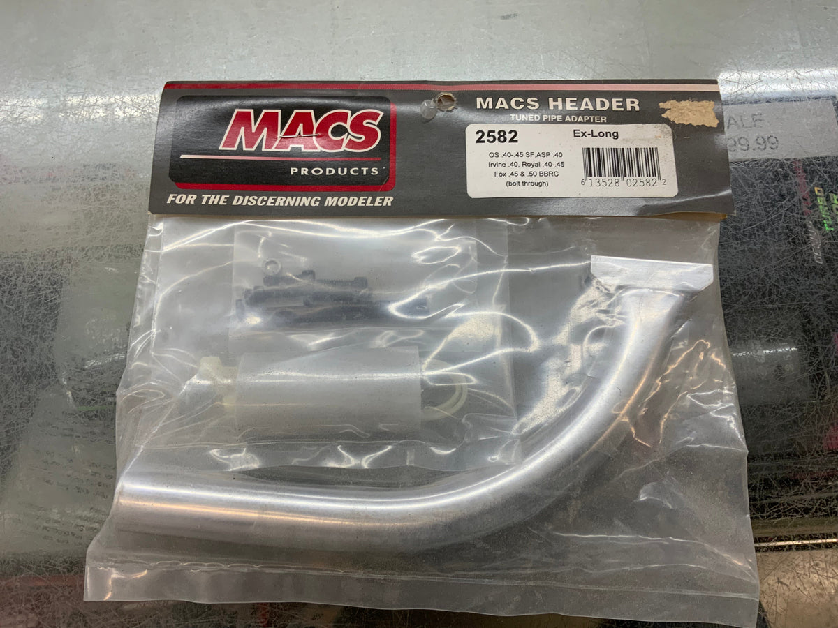 MACS HEADER 2582 EX-LONG OS .40-.45 SF ,ASP .40
