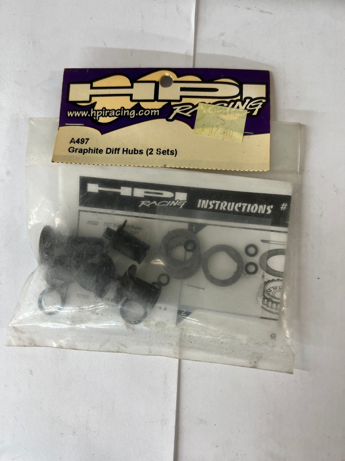 HPI Racing A497 Graphite Diff Hubs (2 Sets)