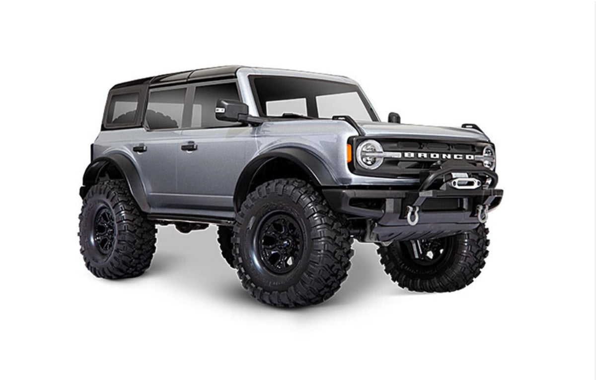 Traxxas TRX4 1/10 Trail Crawler Truck w/2021 Ford Bronco Body & TQi 2.4GHz Radio