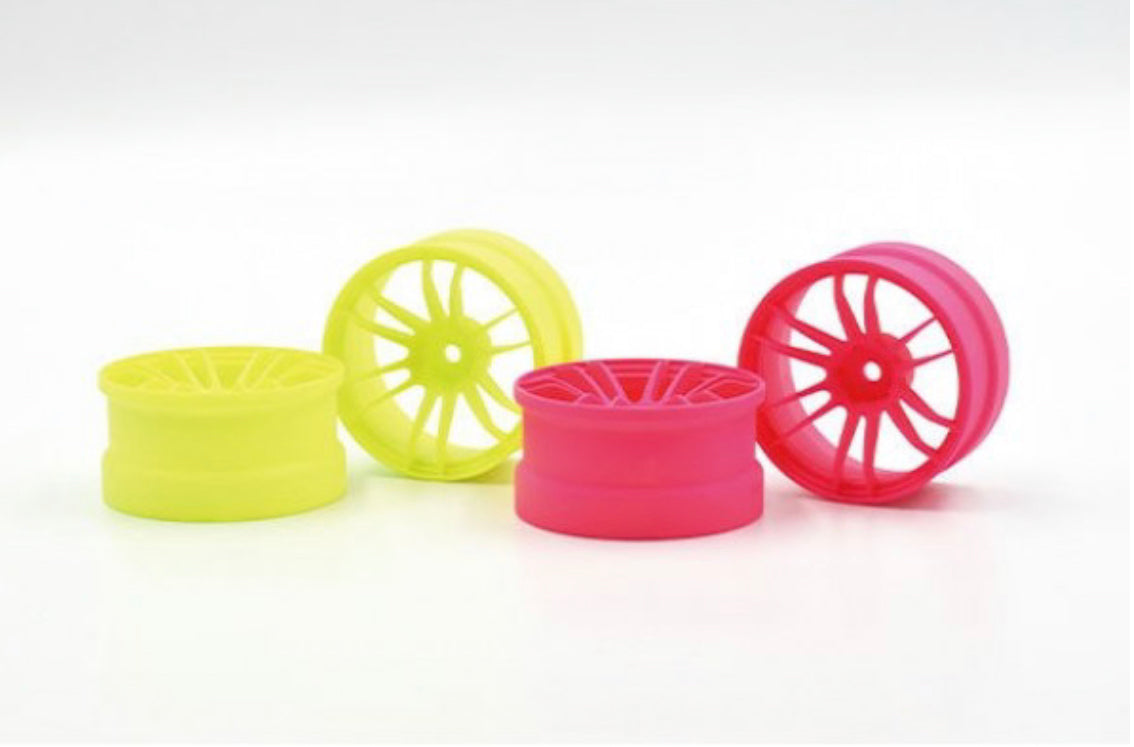 REVE D Drift Wheel UL12 (YELLOW, Offset 6, 2pcs)(RW-UL12Y6)