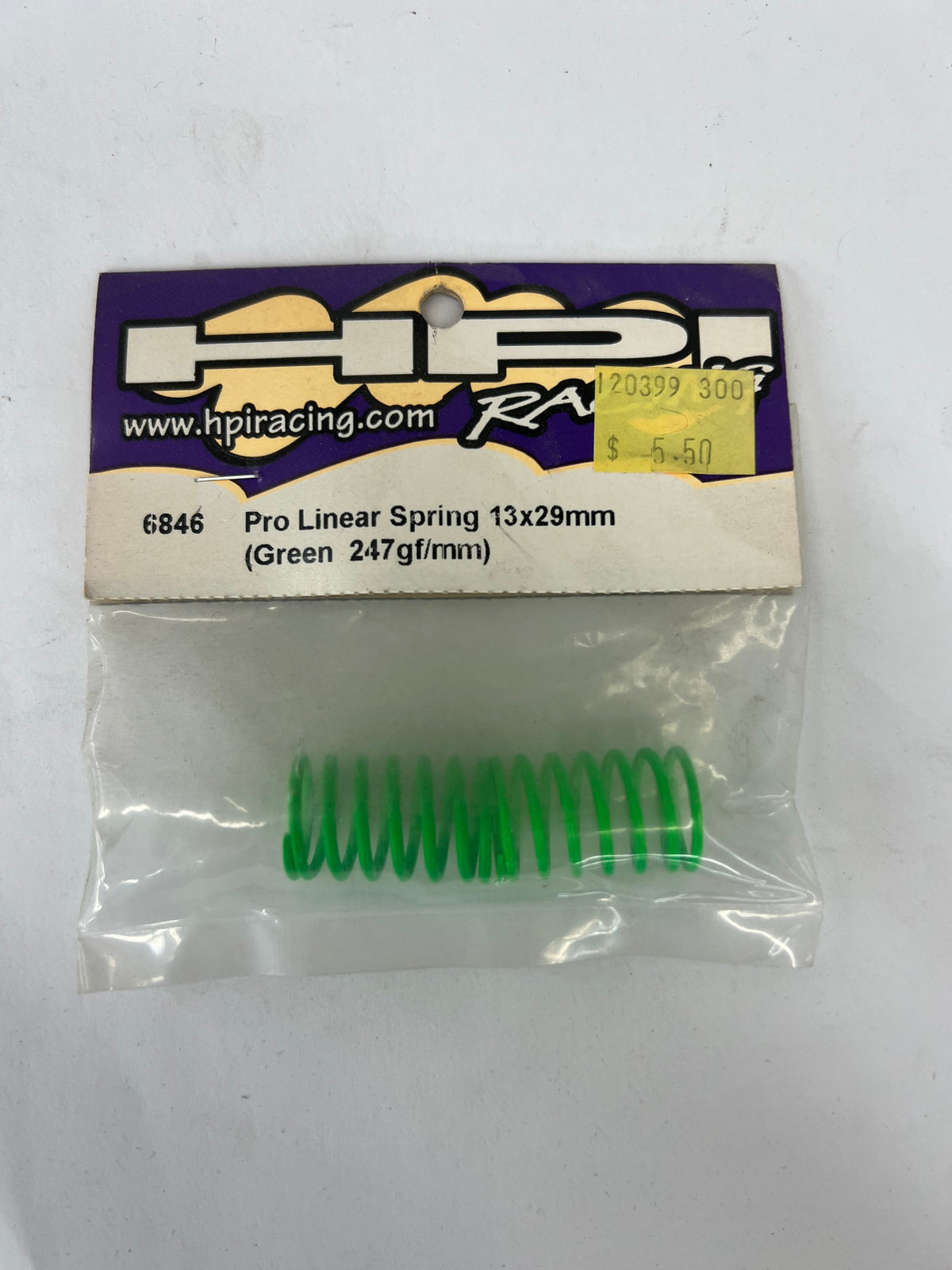 HPI RACING #6846 PRO LINEAR SPRING 13X29mm (Green 247gf/mm)
