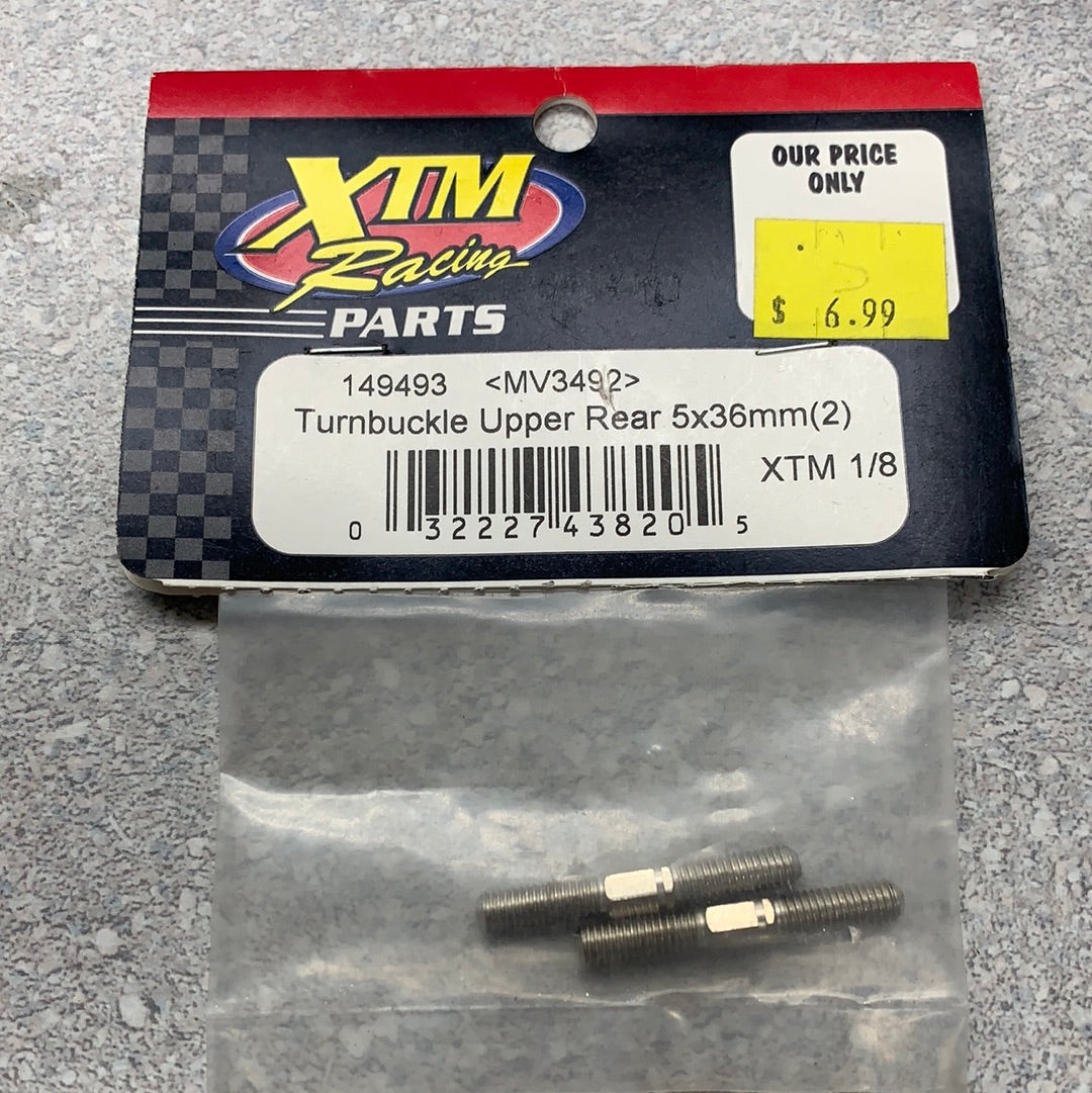Turnbuckle Upper Rear 5x36mm (XTM Racing) 149493