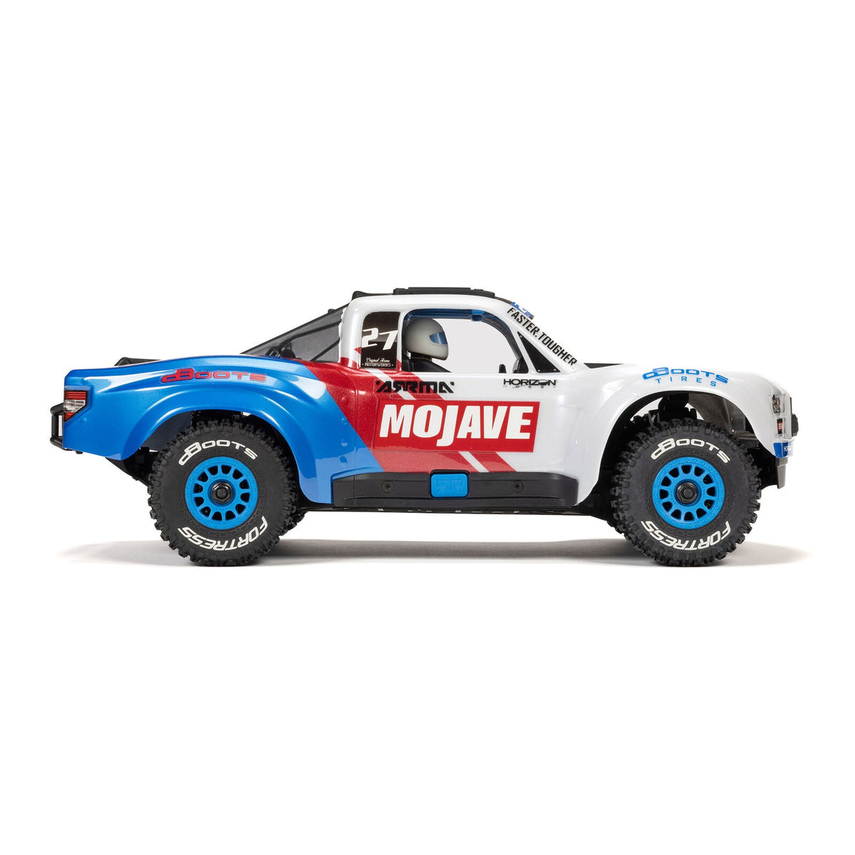 1/16 MOJAVE GROM 223S DSC 4X4 RTR Brushless Desert Truck, White (Battery & Charger Included)