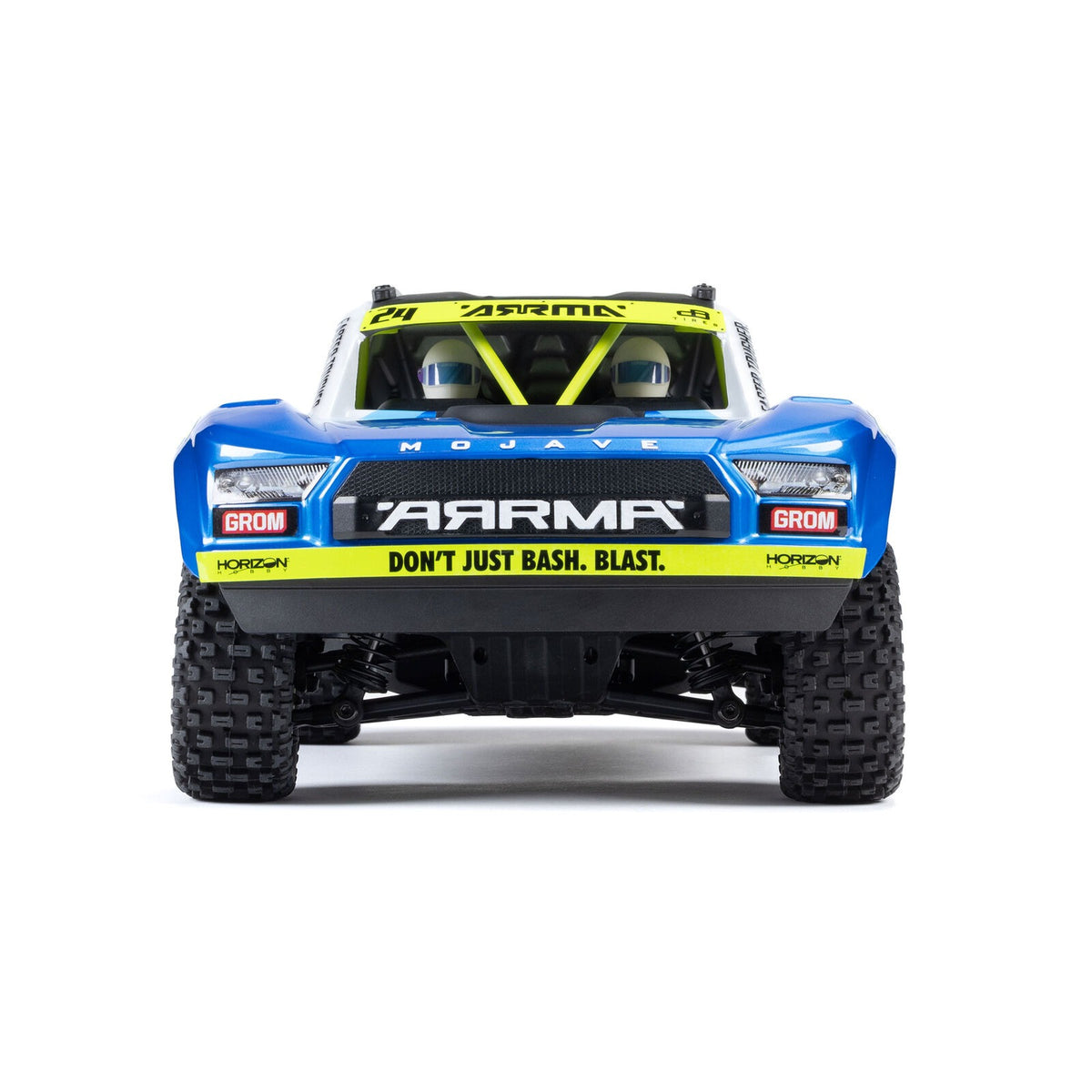 1/16 MOJAVE GROM 4X4 RTR Brushed Desert Truck (Battery & Charger Included), Blue/White