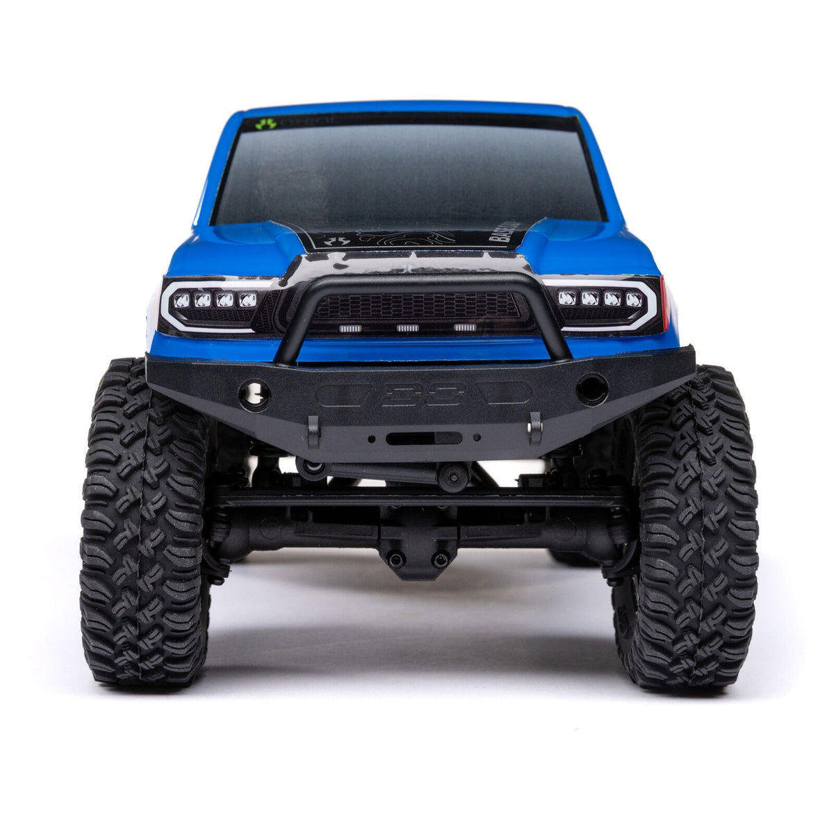 1/24 SCX24 Base Camp 4X4 RTR Brushed Rock Crawler (Battery & Charger Included), Blue