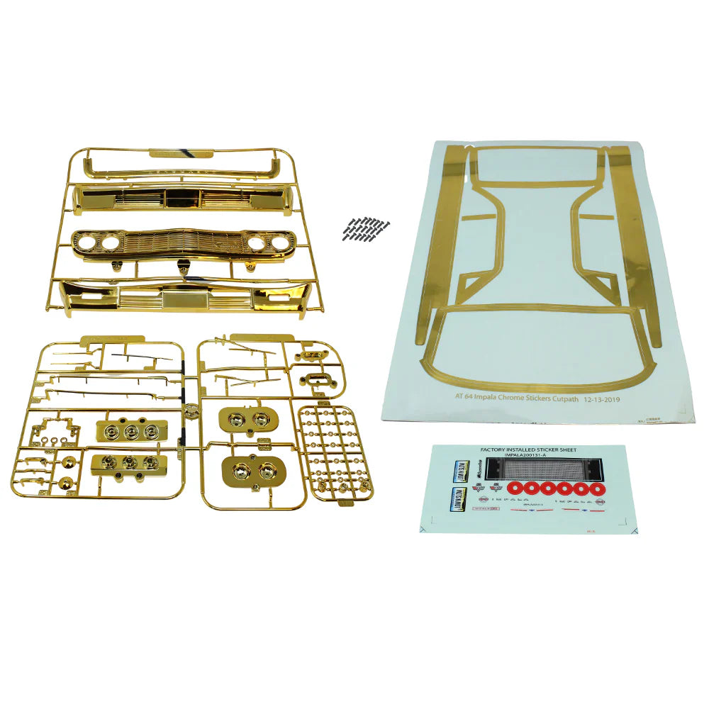 1964 Impala Gold Parts Set W/ Stickers (1set) - RER14428