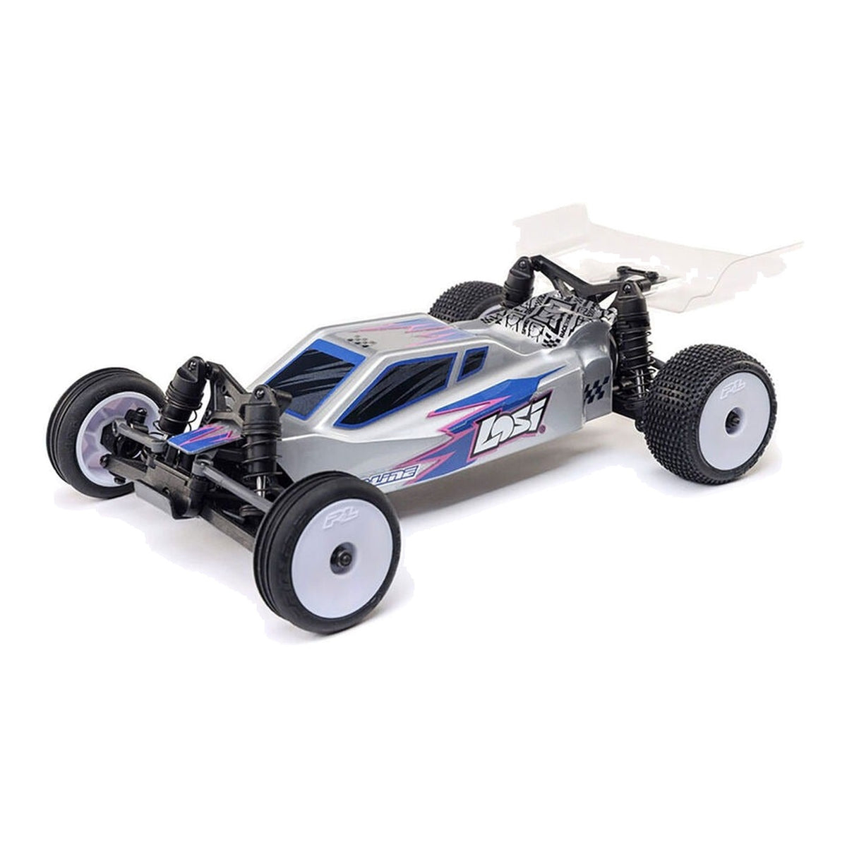 1/24 Losi Micro-B 2WD Buggy Silver RTR