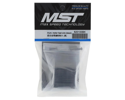 MST Aluminum 540 Motor Heat Sink (Black) - MXS-820100BK