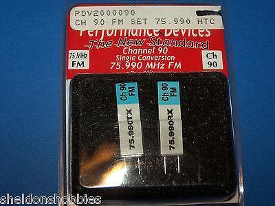 HITEC 75.990 MHz FM SINGLE CONVERSION CH-90 (PERFORMANCE ) #PDV2000090