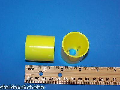 TEAM ASSOCIATED (STEALTH II ONLY) REAR WHEELS, FLUORESCENT YELLOW #3609Y