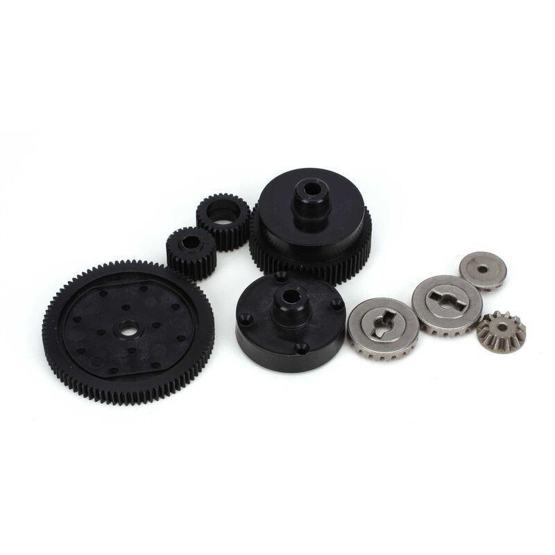 Transmission Plastic Gear Set: All ECX 1/10 2WD (ecx1022) - ECX1022