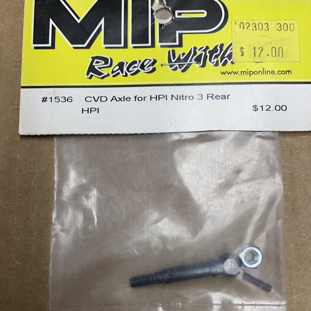 MIP 1536 CVD AXLE FOR HPI NITRO 3 REAR