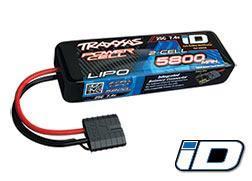 5800mAh 7.4v 2-Cell 25C LiPo Battery