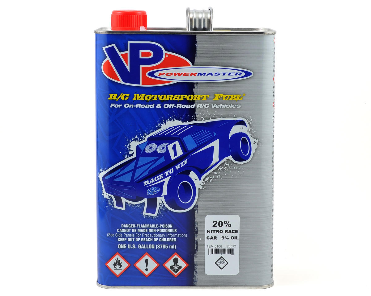 PowerMaster Nitro Race 20% Car Fuel 9% Castor/Synthetic Blend - POW4496108