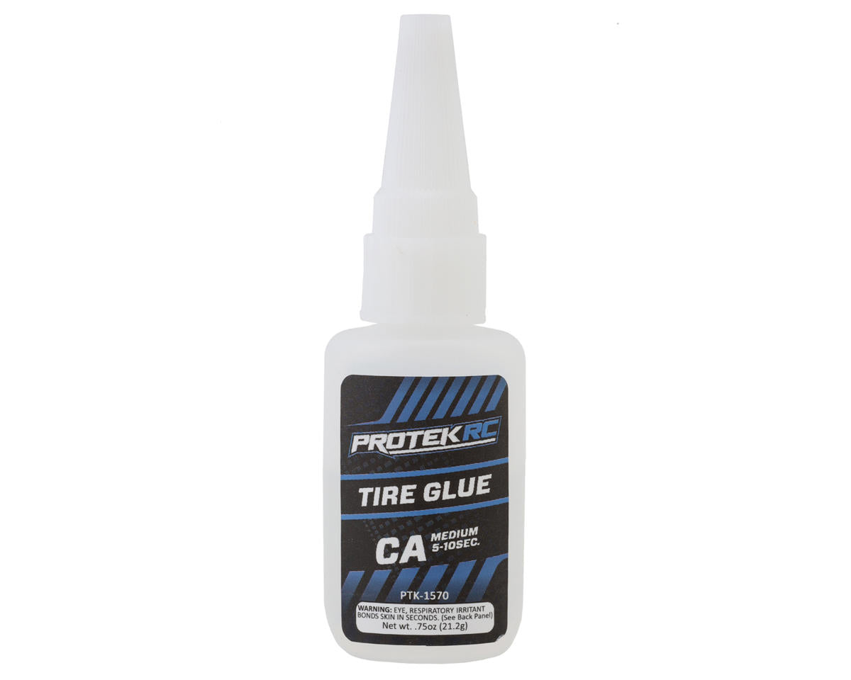 ProTek - RC CA Tire Glue w/Glue Tip (Medium) (0.75oz)