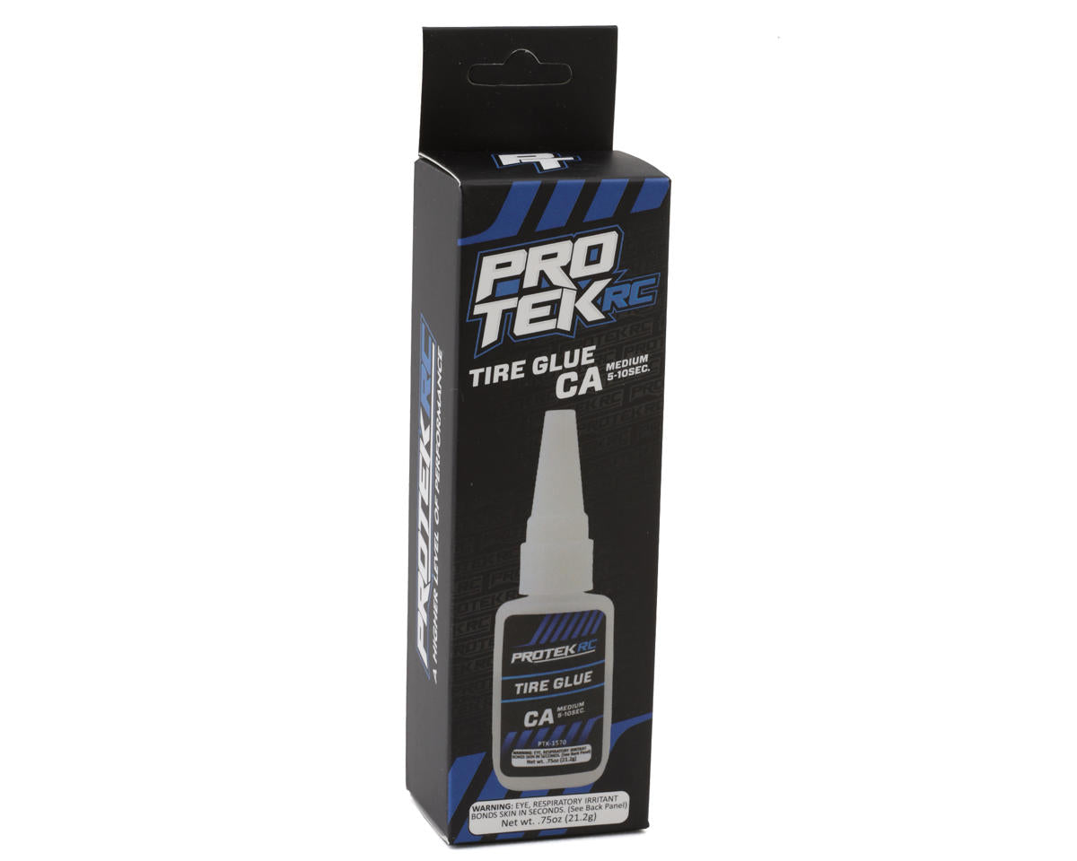 ProTek - RC CA Tire Glue w/Glue Tip (Medium) (0.75oz)