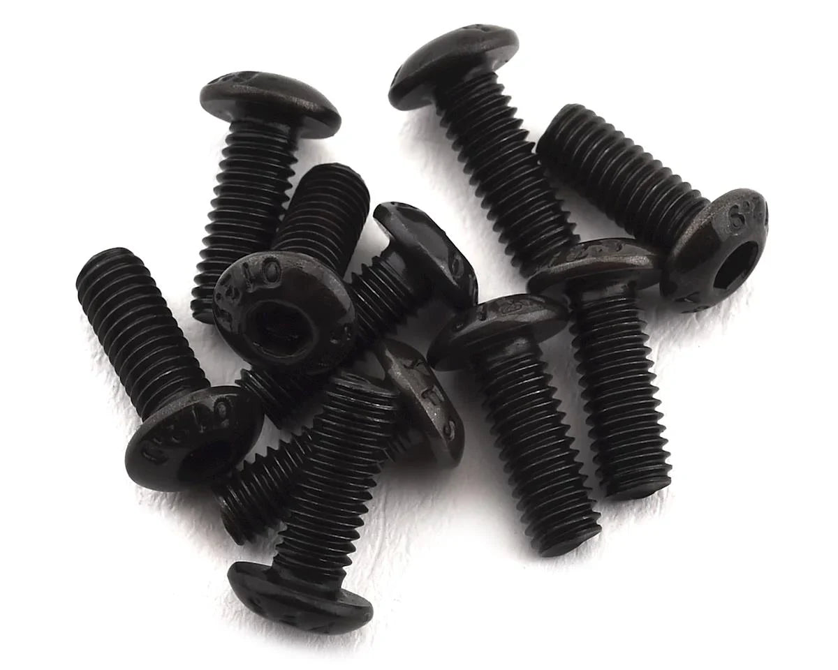 ProTek RC 3x8mm "High Strength" Button Head Screws (10) - PTK-H-3202