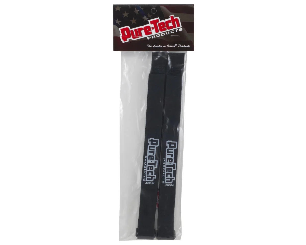 Pure-Tech 10" Xtreme Battery Strap LG (Black) (2) - PUR310-BK