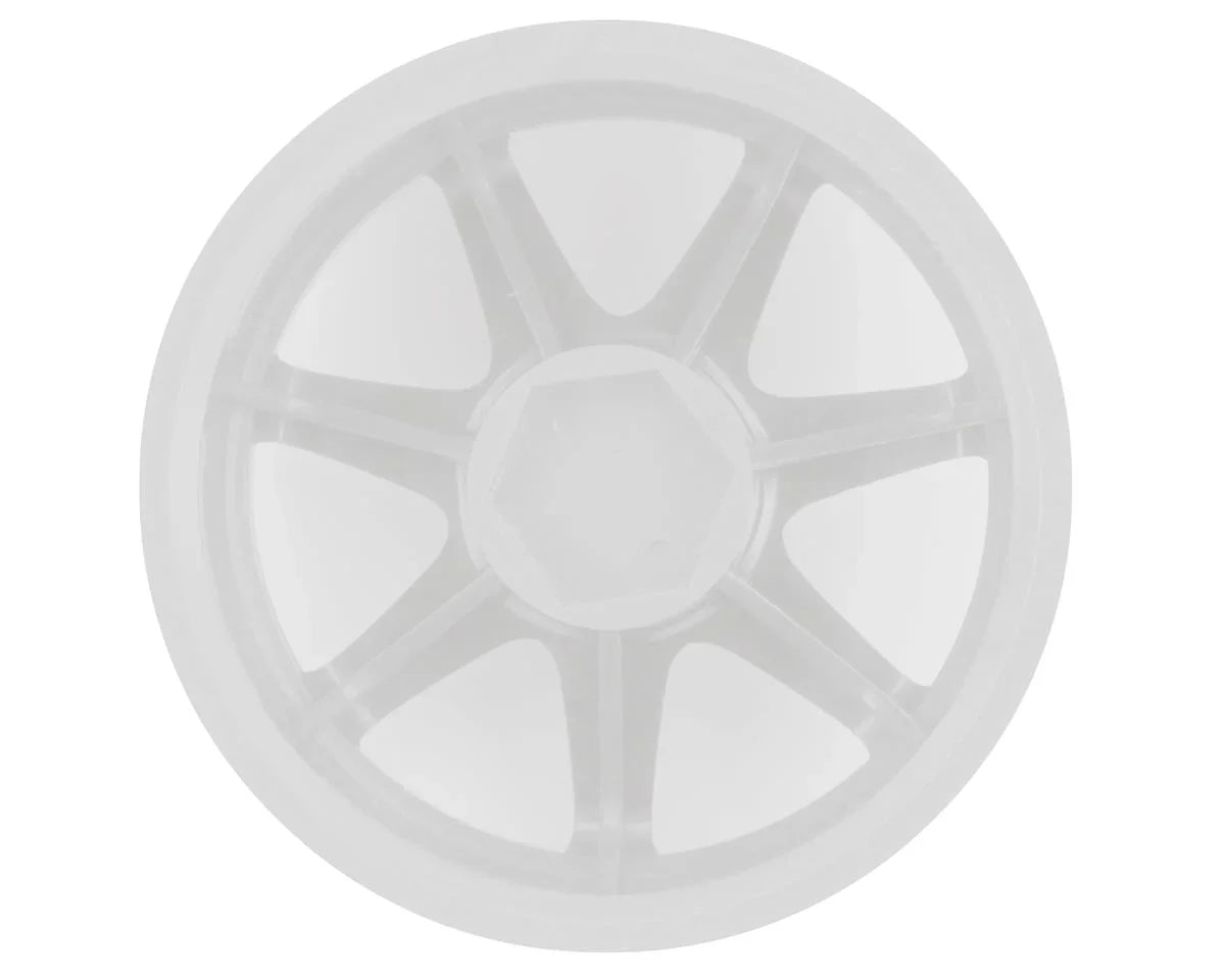 RC Art Evolve GF 6-Spoke Drift Wheels (White) (2) (8mm Offset) w/12mm Hex - RCA-ART-4308WH