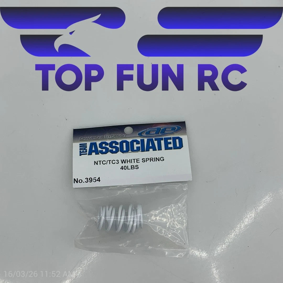 ASC3954 NTC/TC3 WHITE SPRING 40LBS