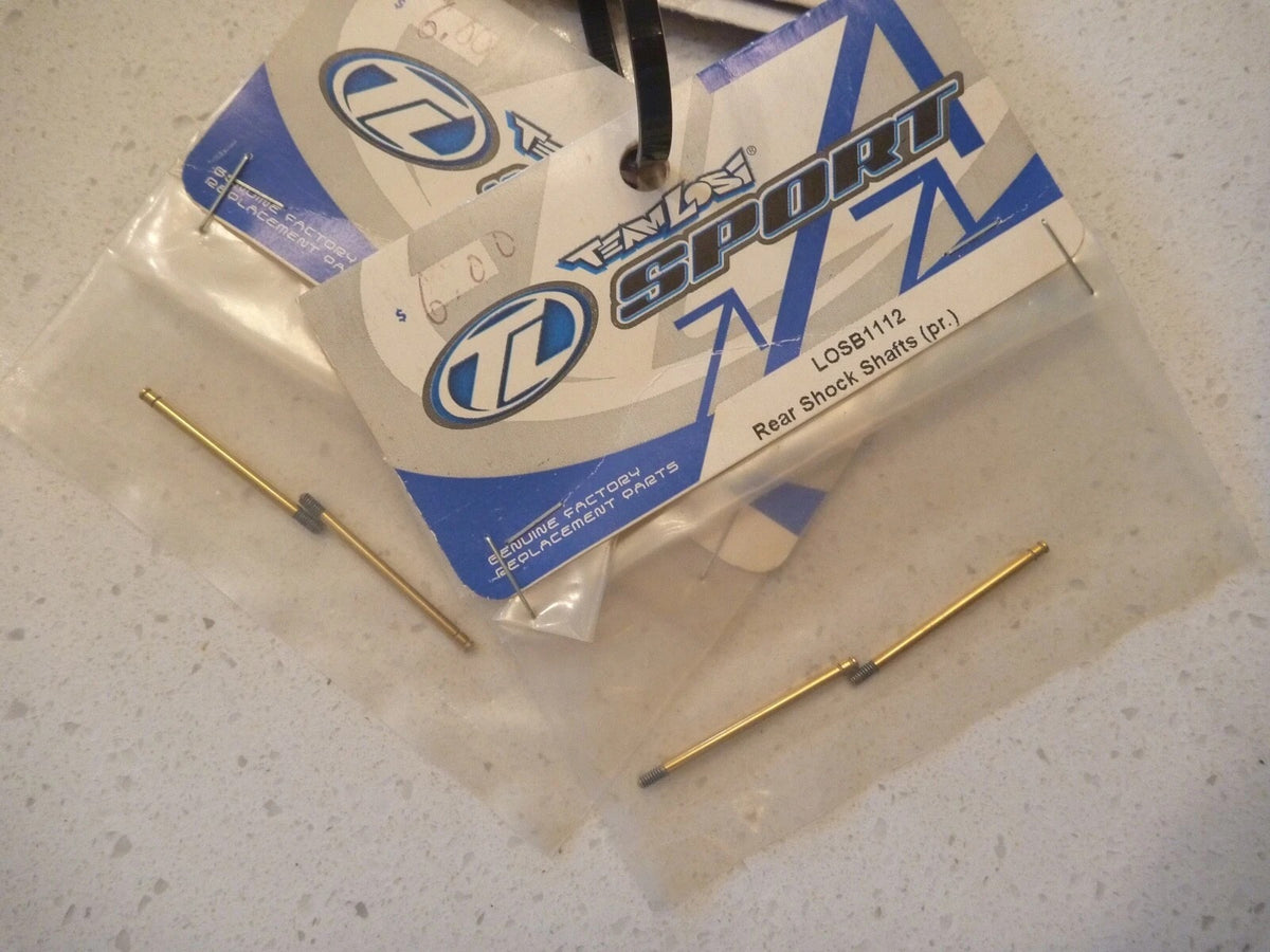 LOSB1112 Front Shock Shafts (pr.)